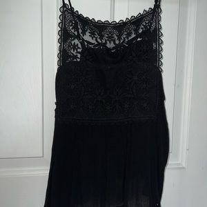 Urban outfitters tank top with lace front